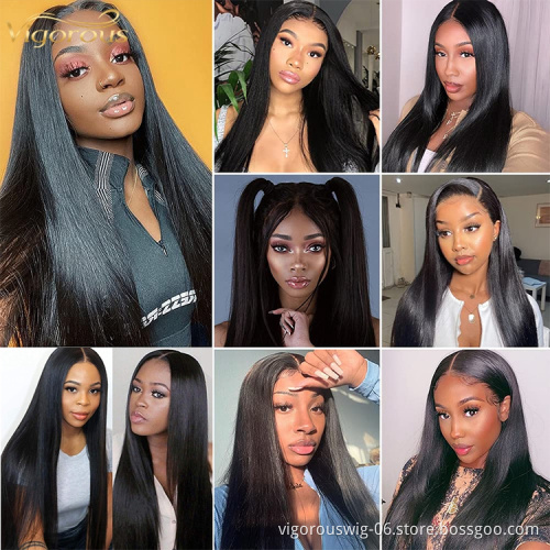 Lace Front Wig Straight Hair Color Long Wigs Glueless Heat Resistant Fiber Hair Synthetic Lace Front Wigs for Fashion Women